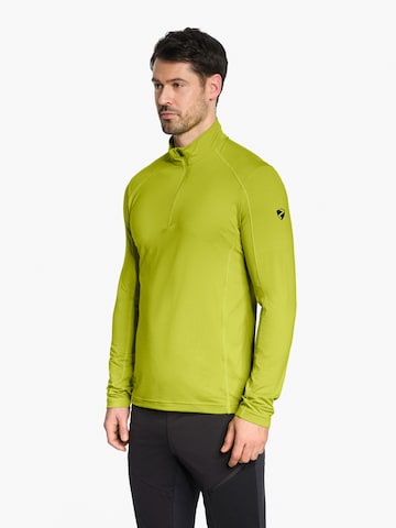 ZIENER Athletic Sweatshirt 'Jelano-Z' in Green