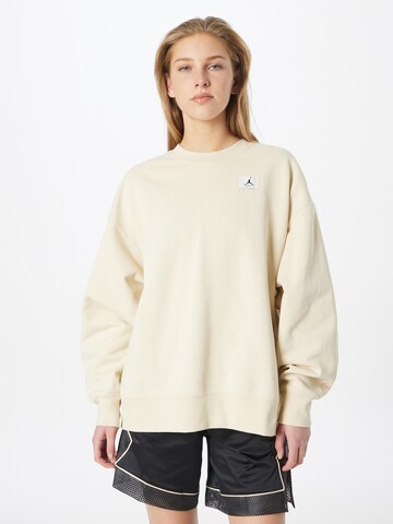 Jordan Sweatshirt in Beige: front