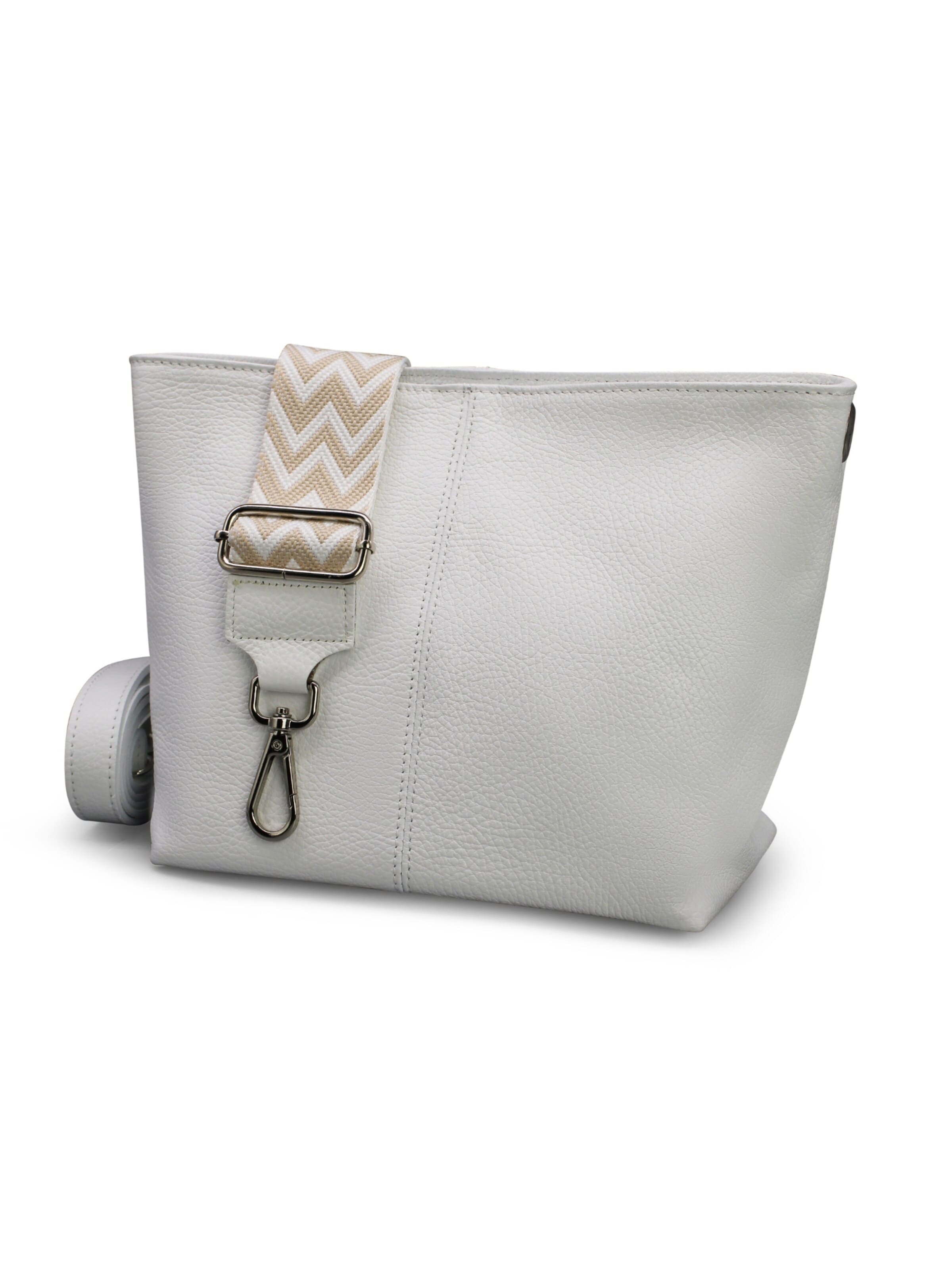 Adel Bags Shoulder Bag 'Vera' in White: front