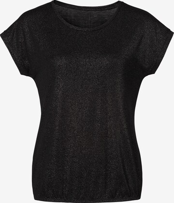 T-shirt VIVANCE en noir : devant