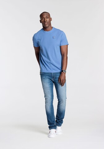DELMAO T-Shirt in Blau