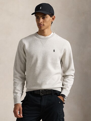 Polo Ralph Lauren Суичър в сиво: отпред