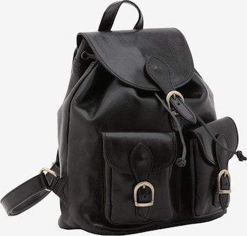 Viola Castellani Rucksack in Schwarz: Vorderseite