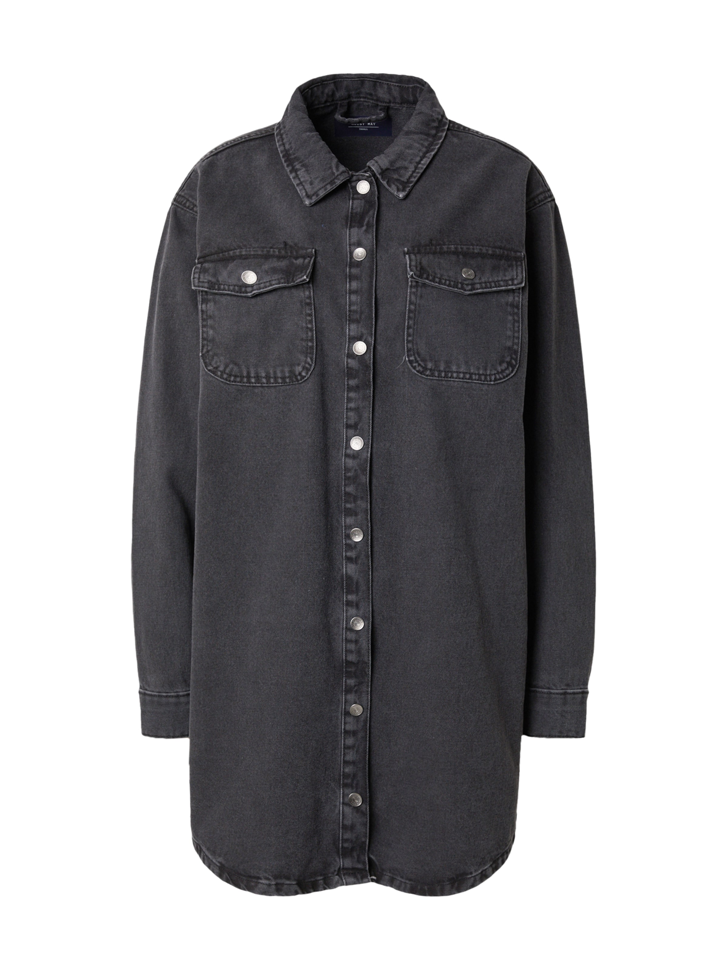 Noisy may Shirt Dress 'NMALVA' in Black: front