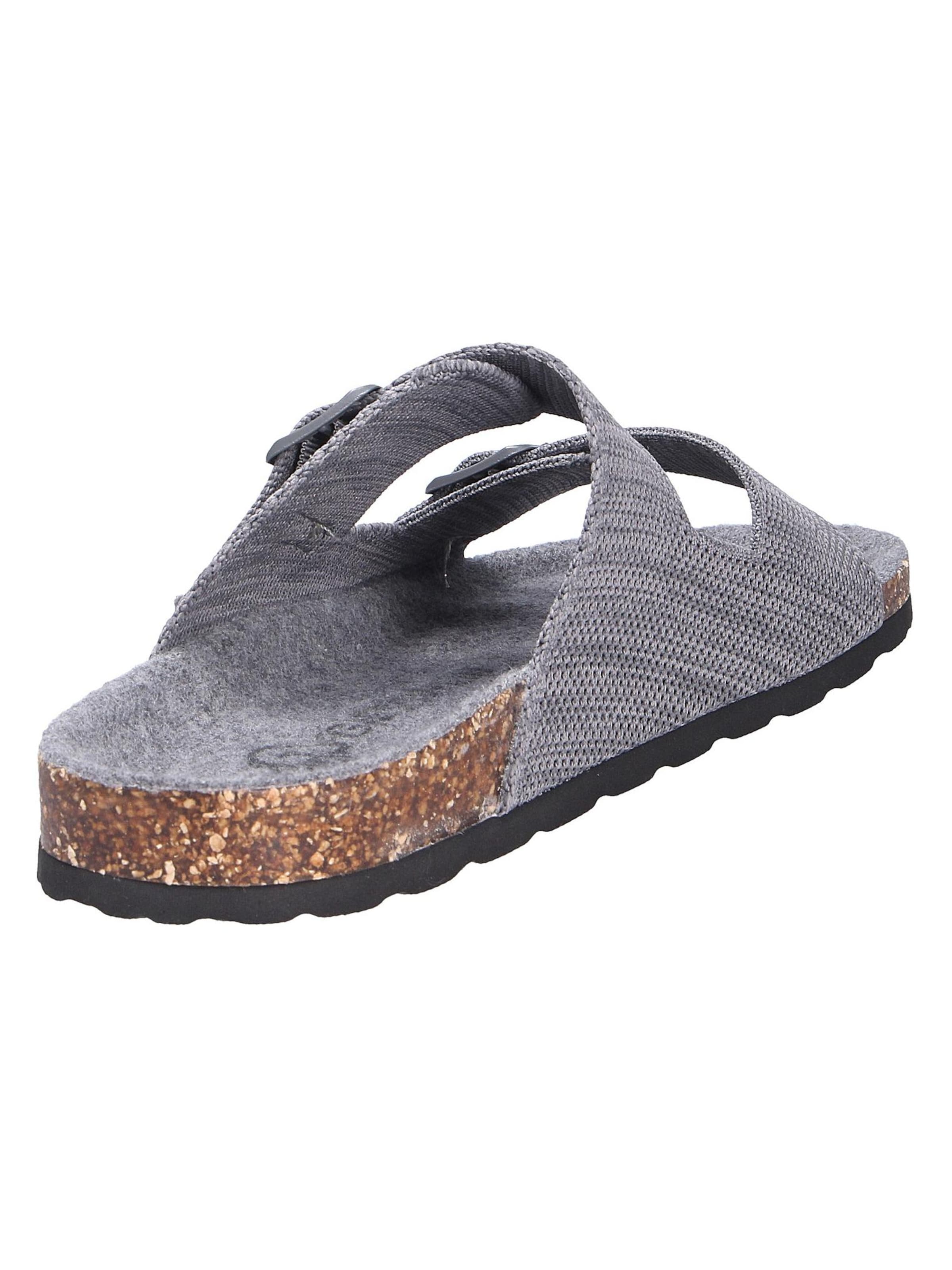 GIESSWEIN Hausschuh 'MERINO SLIDES'‌‌‌‌‌‌‌‌ in Grau