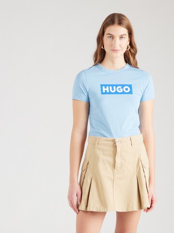 HUGO Shirt 'Classic' in Blue: front