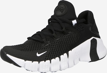 NIKE Athletic Shoes 'Free Metcon 4' in Black: front