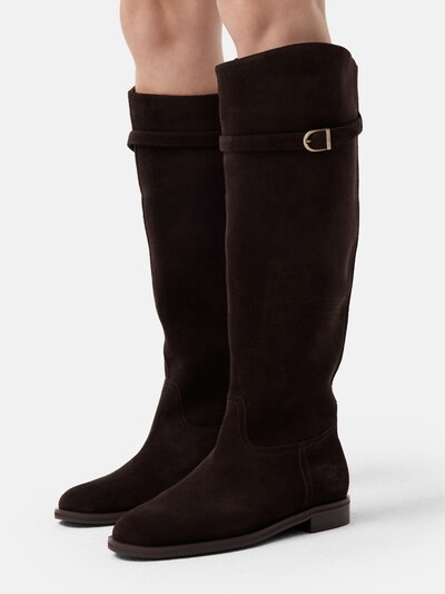 Botine 'SEARCHING FOR A HERO' pe 37 L37 HANDMADE SHOES pe maro închis, Vizualizare produs