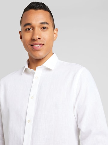 Clean Cut Copenhagen Regular fit Button Up Shirt 'Jamie' in White