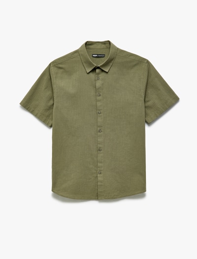 Koton Button Up Shirt in Olive, Item view