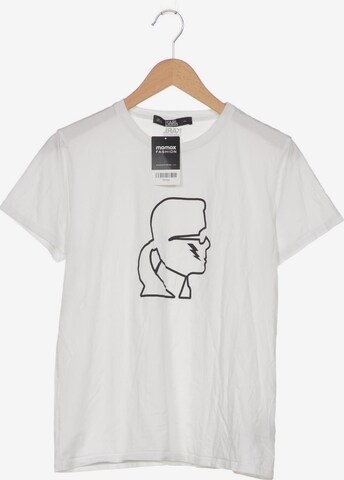 Karl Lagerfeld T-Shirt XXL in Weiß: predná strana