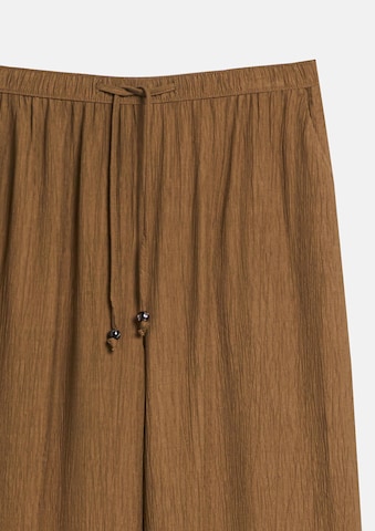 Wide Leg Pantalon s.Oliver en marron