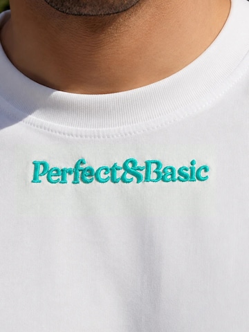 Perfect&Basic - Camiseta de fútbol 'Jellyfish Oversize Unisex Tee' en azul