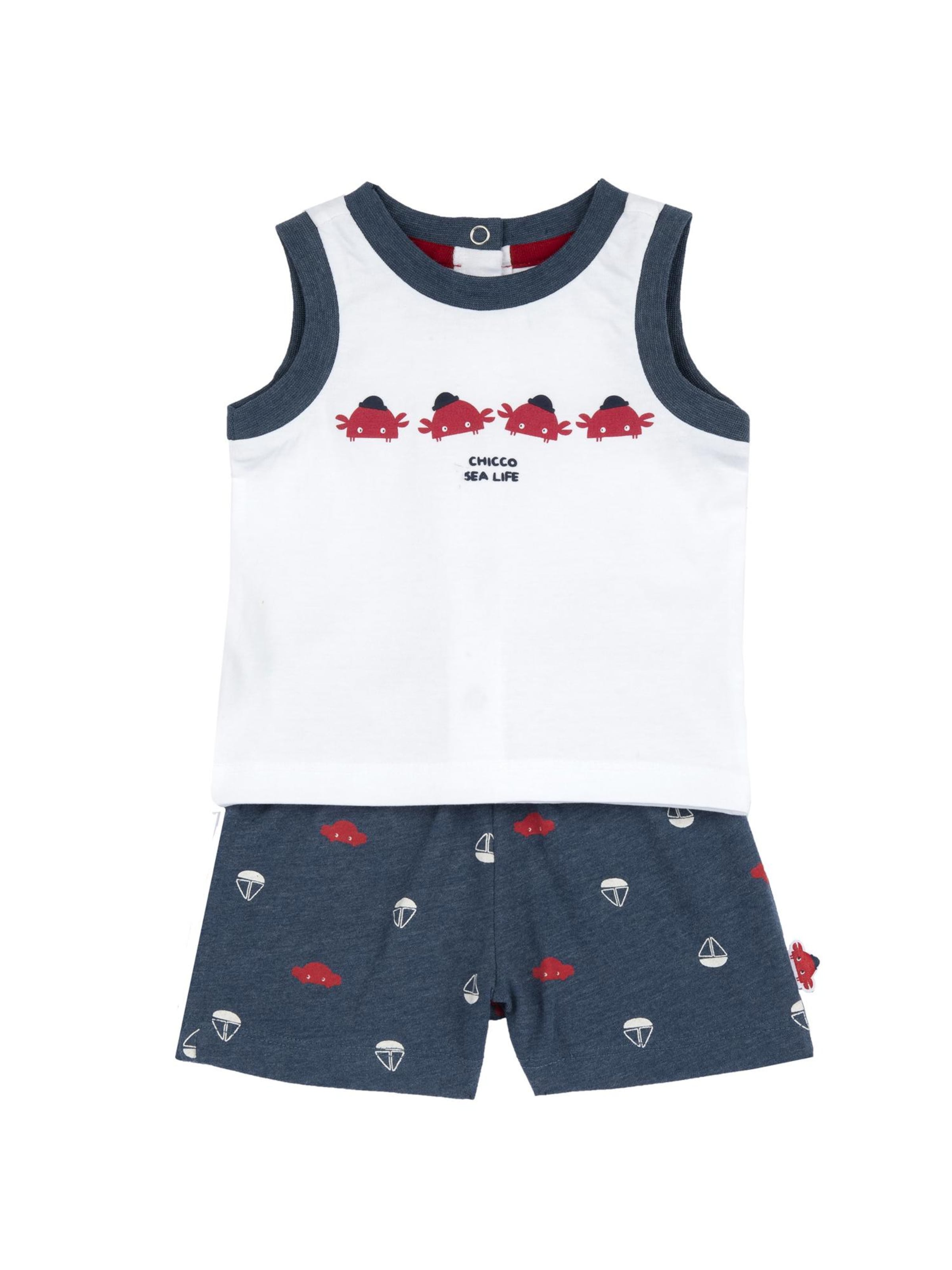 Set Chicco en bleu : devant