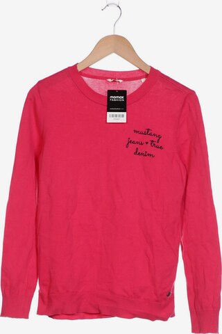MUSTANG Sweater & Cardigan in S in Pink: front