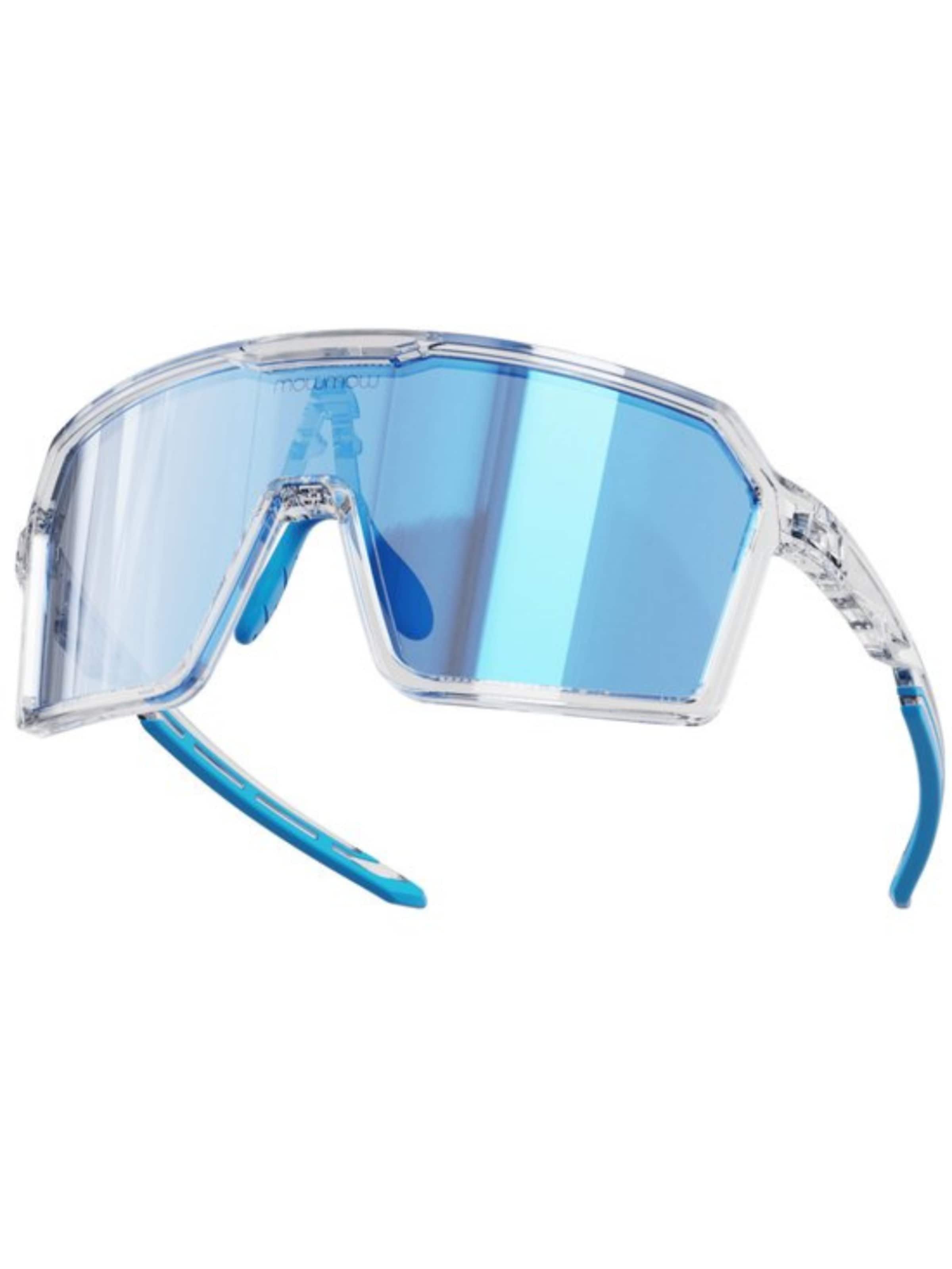 Occhiali da sole sportivi 'MowMow Wizard Sunglasses - Sports Glasses - Photochromic Lens - Men - Women' di Mowmow in blu: frontale