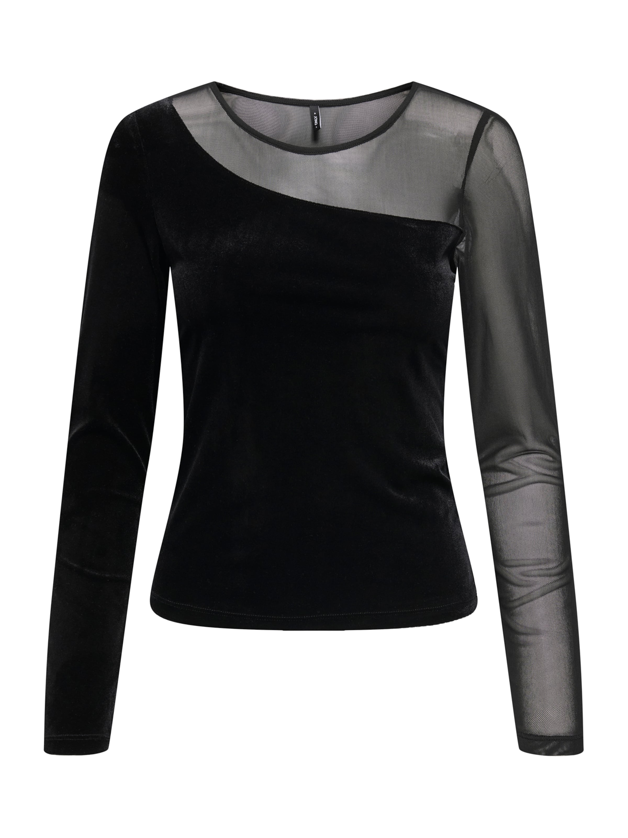 ONLY - Camiseta 'ONLSMOOTH' en negro: frente