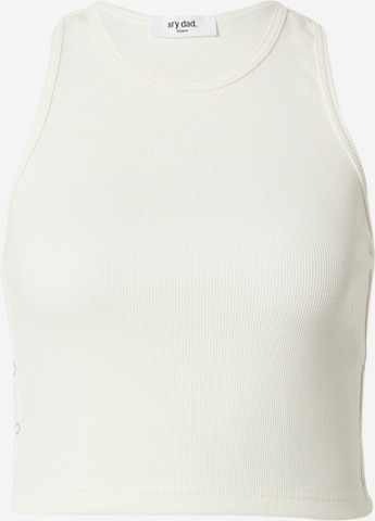 sry dad. co-created by ABOUT YOU Top in White: front