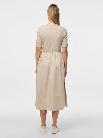 PIECES Jurk 'PCTonya' in Beige