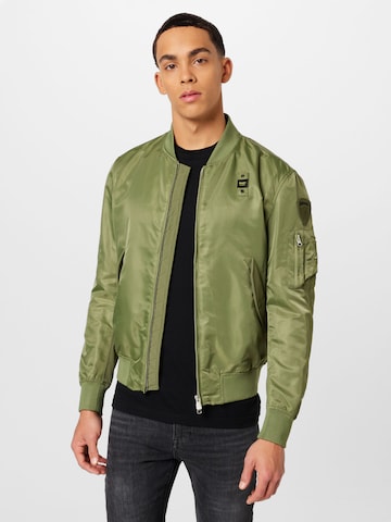 Blauer.USA Between-season jacket in Green: front