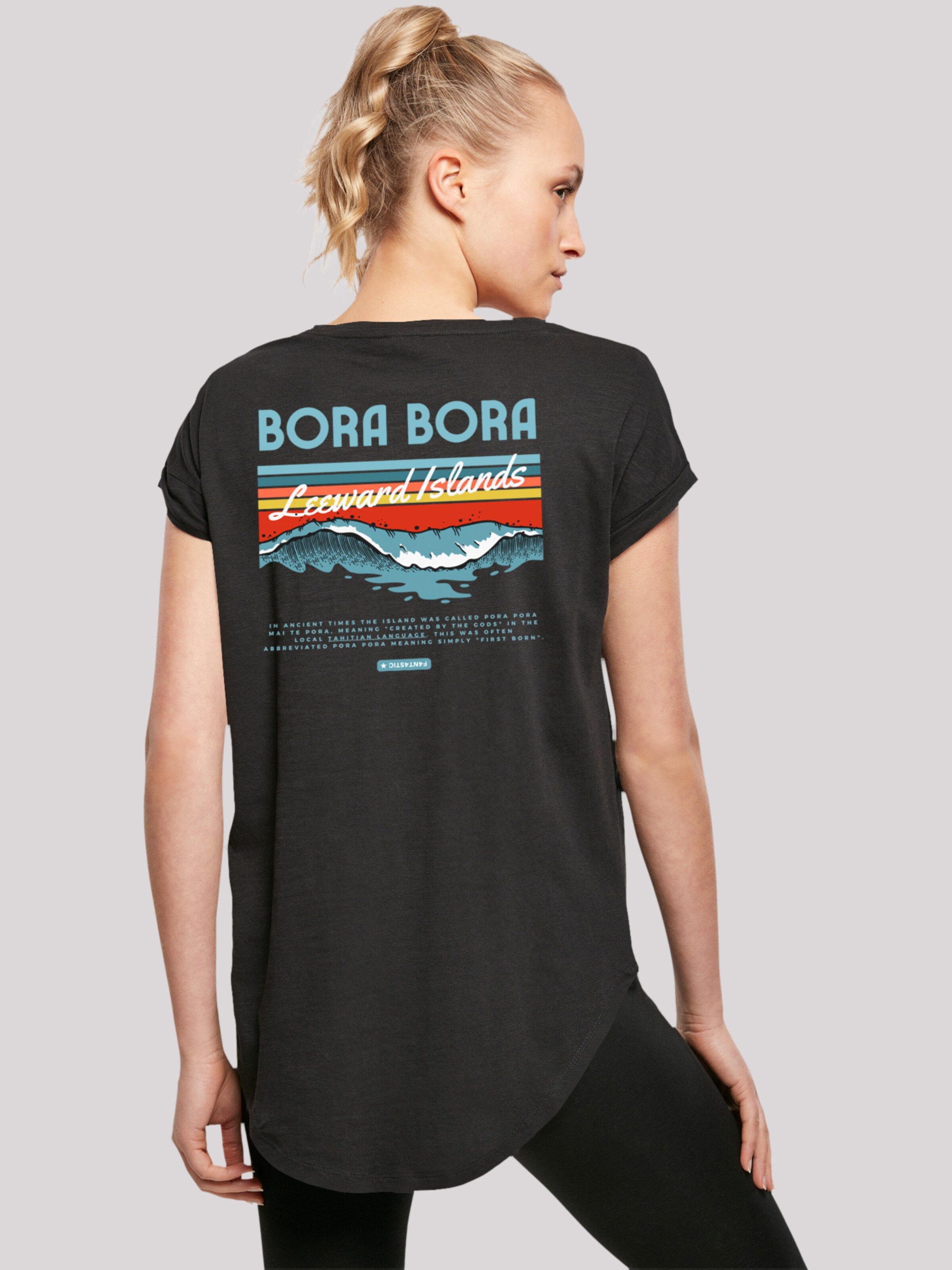 F4NT4STIC Shirt \'Bora Bora Leewards Island\' in Black | ABOUT YOU