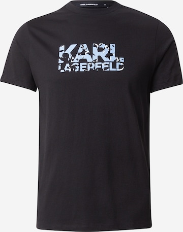 Karl LagerfeldMajica - crna boja: prednji dio