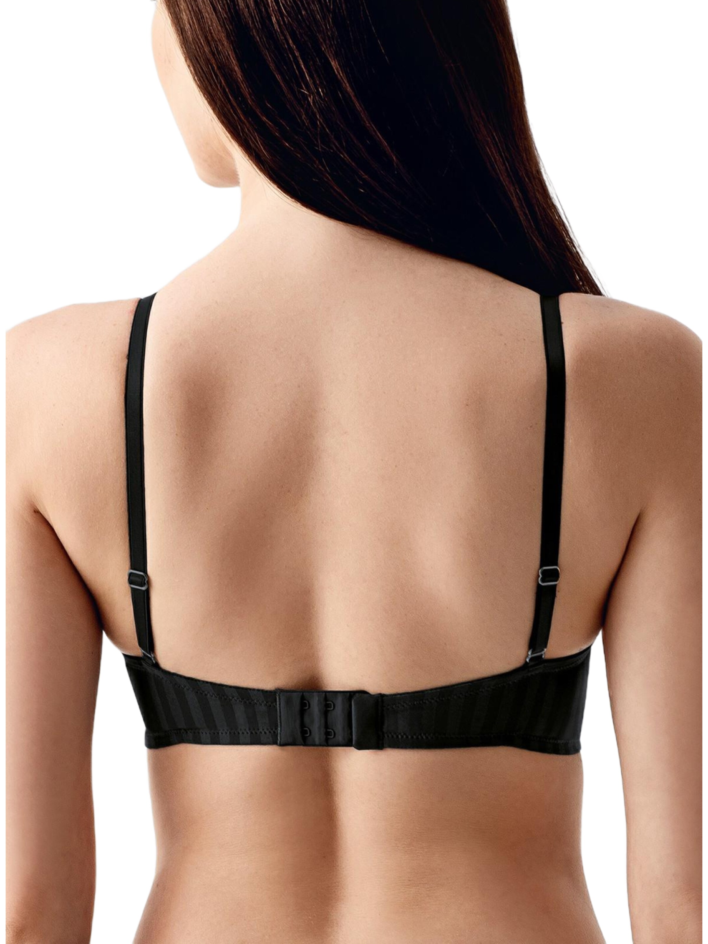 C&City T-Shirt BH in Schwarz