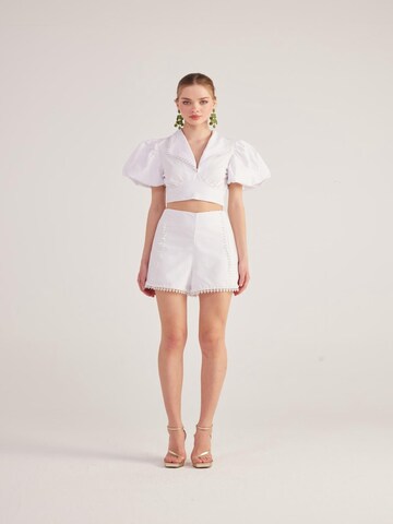 HOLLY LOLLY Bluse in Weiß