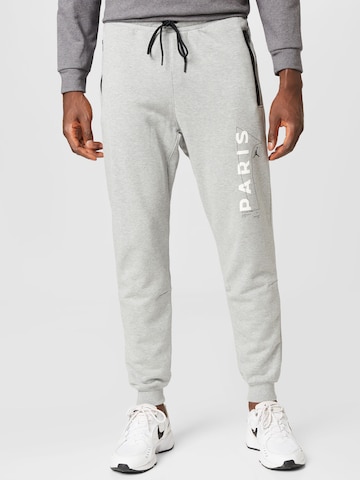 Jordan Tapered Hose 'Paris St.-Germain' in Grau: predná strana