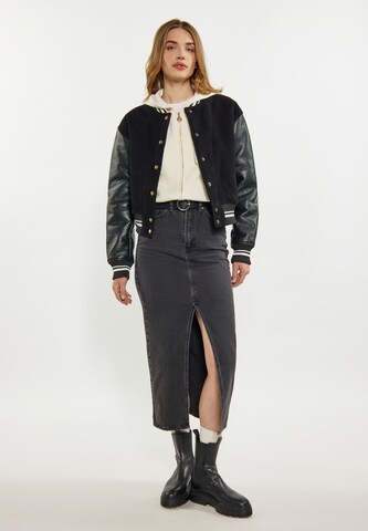 DreiMaster Vintage Демисезонная куртка в Черный