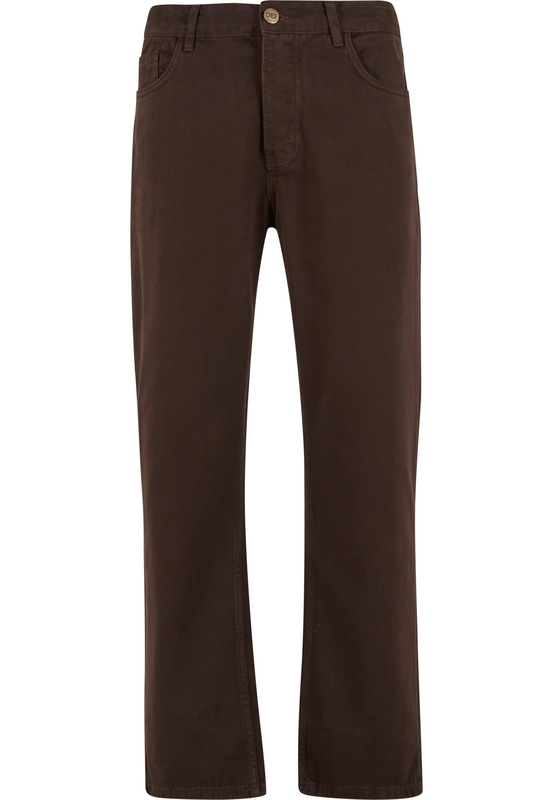 Jean 'Texas' DEF en marron : devant