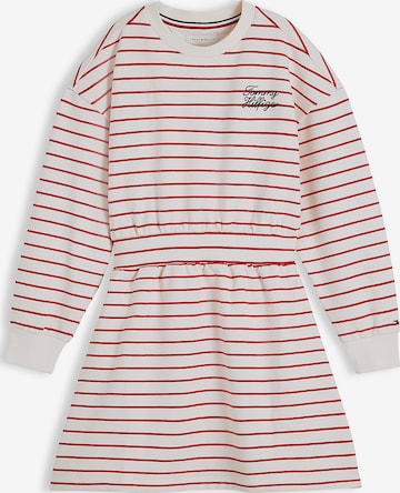 Robe TOMMY HILFIGER en blanc : devant