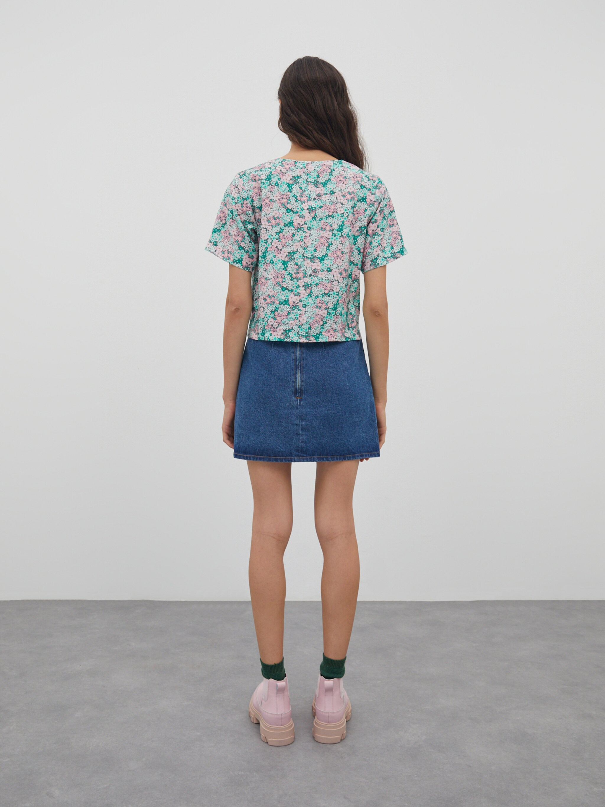 EDITED Producten Blouse 'Naya' Groen