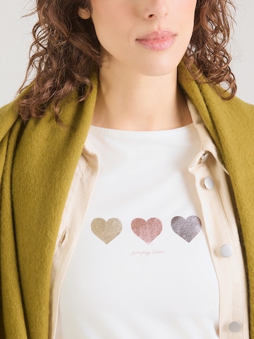 MORE & MORE Tričko – bílá