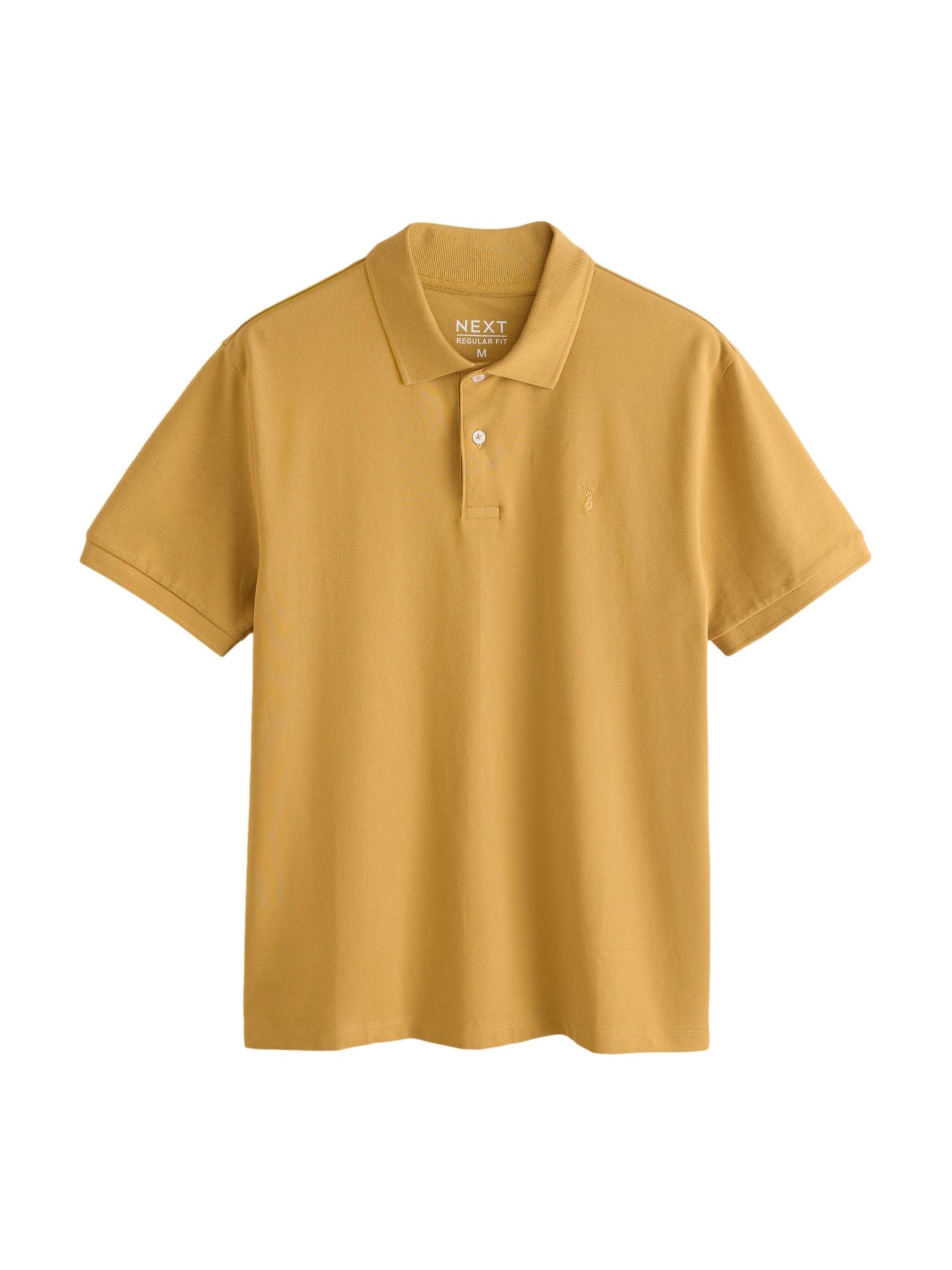 T-Shirt Next en jaune : devant