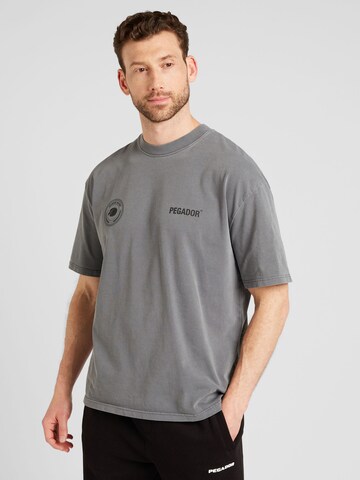 T-Shirt 'GORDAN' Pegador en gris