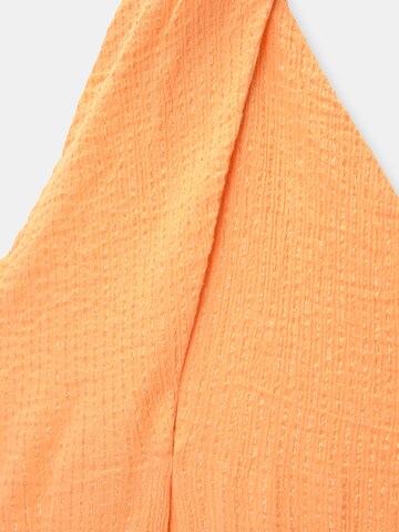 Robe d’été Pull&Bear en orange