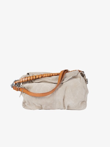 Borsa a spalla di A.S.98 in beige: frontale