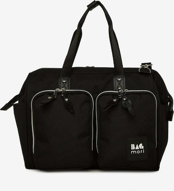Bagmori - Bolsa de maternidade em preto: frente