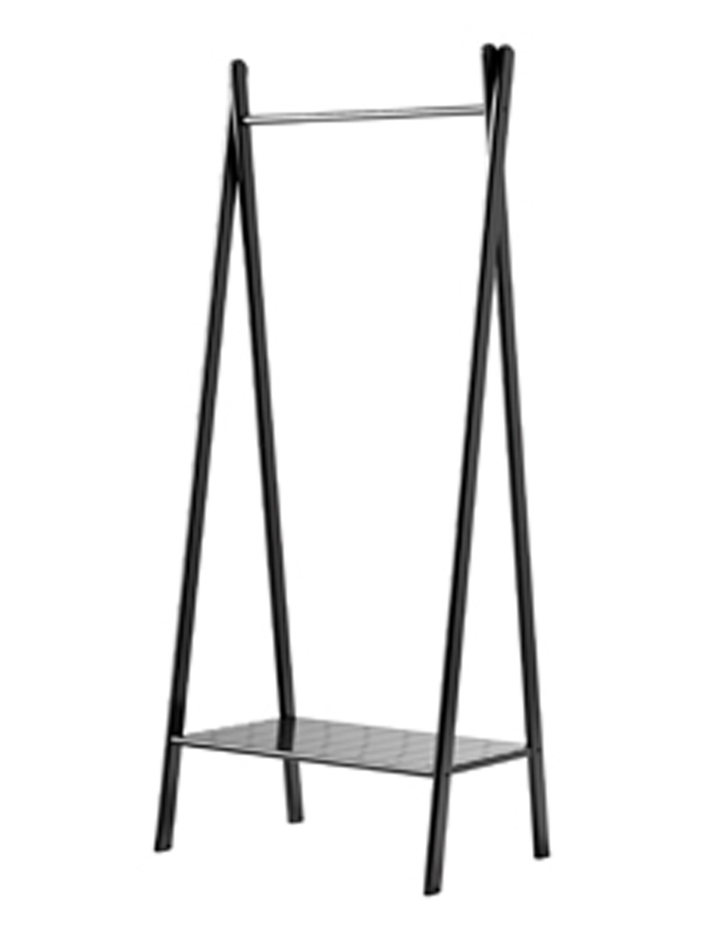 cinas Kleiderstange 'Noble' in schwarz, Produktansicht