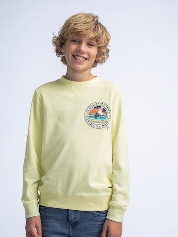 Petrol Industries Sweatshirt 'Scoot' in Geel