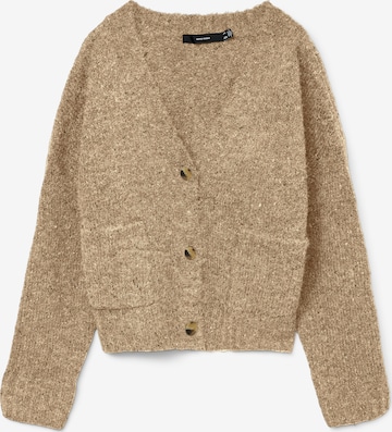 VERO MODA Kardigan – hnědá: přední strana