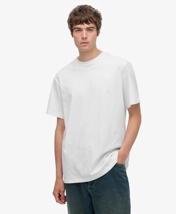 T-Shirt Superdry en blanc : devant