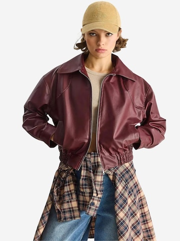 Bianco Lucci Tussenjas in Rood: voorkant