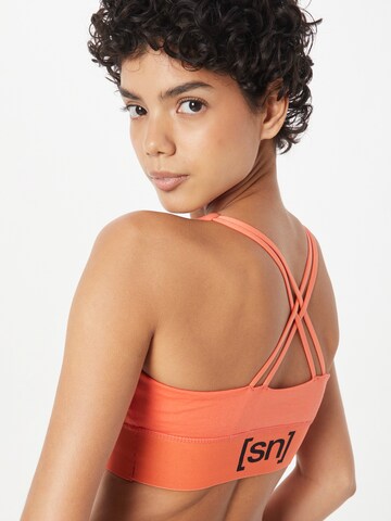 super.natural Bralette Sports Bra in Orange