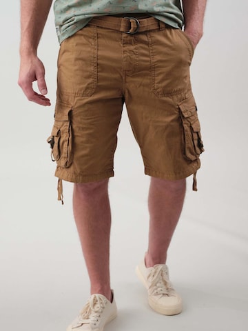 Deeluxe Cargobroek 'Heaven' in Beige: voorkant