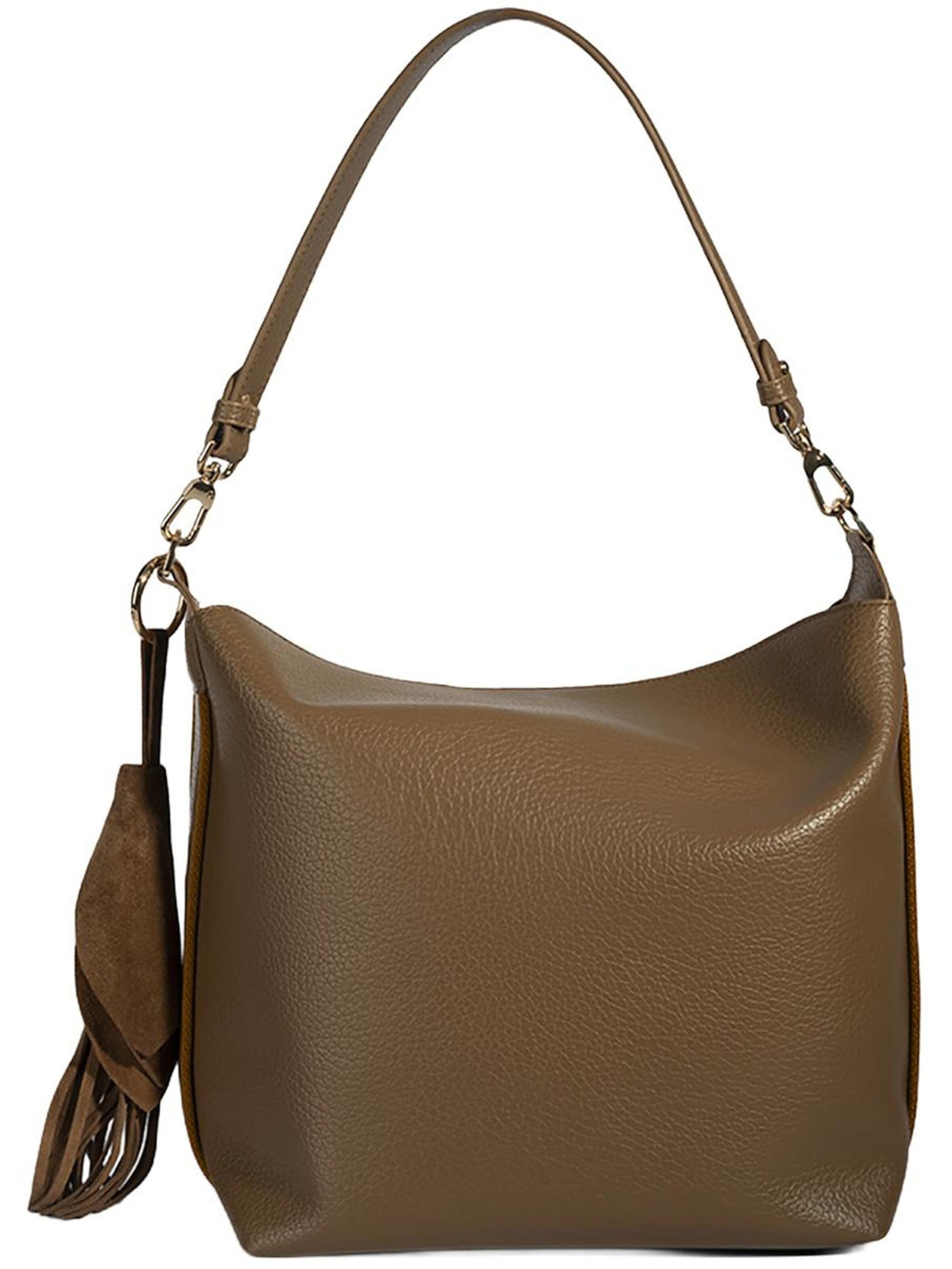 Desa Schoudertas 'Umhängetasche' in Beige
