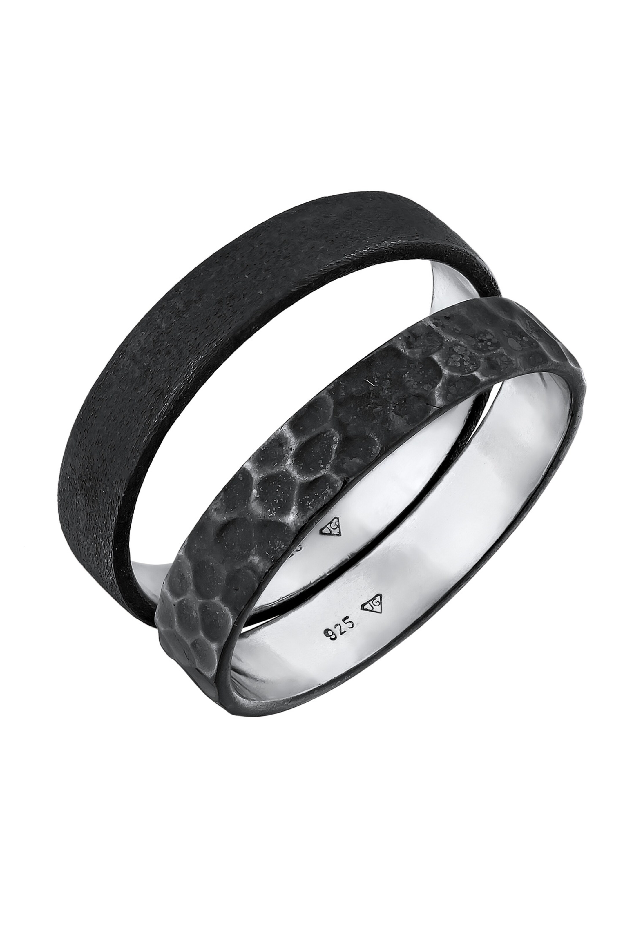 KUZZOI Ring in Black: front