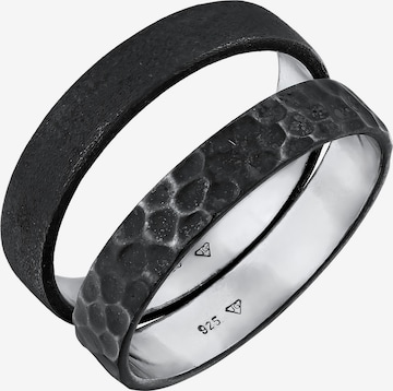 KUZZOI Ring in Zwart: voorkant