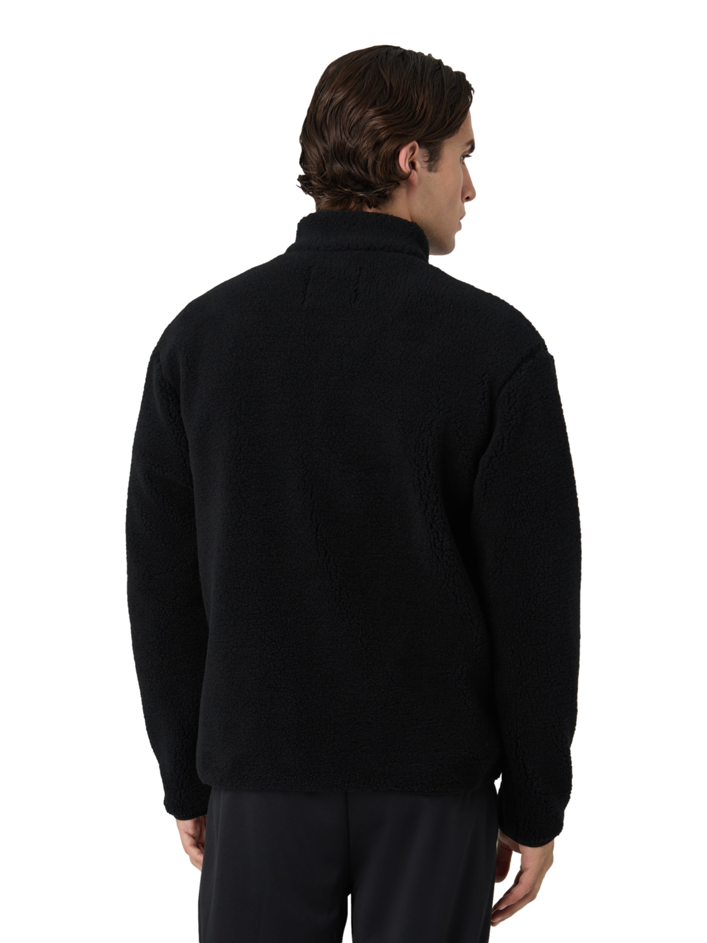 FILA Fleecejakke 'VALGRANA' i sort